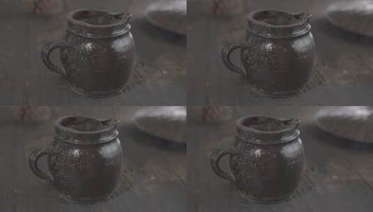 复古陶瓷瓦罐高清在线视频素材下载