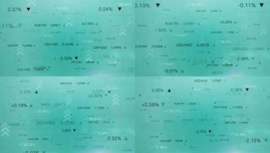 数据指数金融数字股市数字高清在线视频素材下载