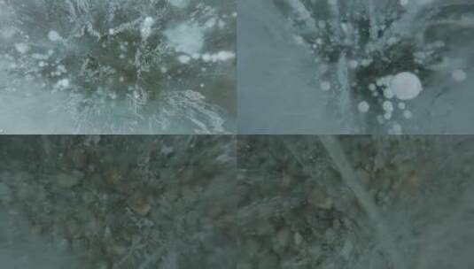 C玛旁雍错冰晶物质4L实拍视频高清在线视频素材下载