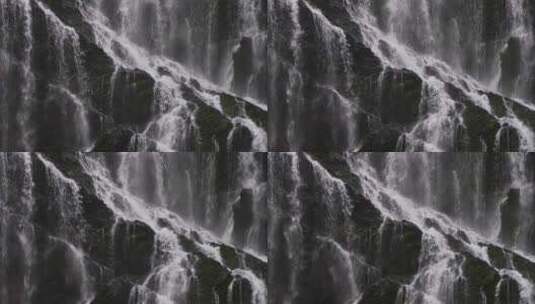 瀑布流水水流高清在线视频素材下载