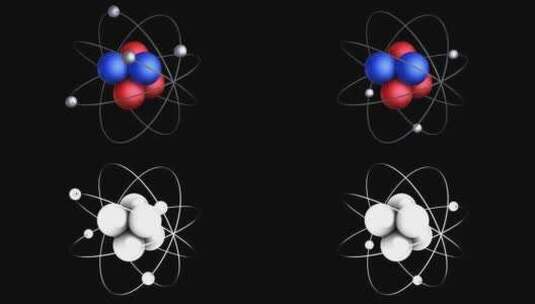 分子原子高清在线视频素材下载