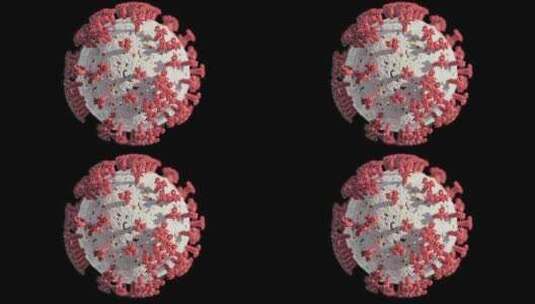 病毒、Cgi、Covid19、Covid高清在线视频素材下载