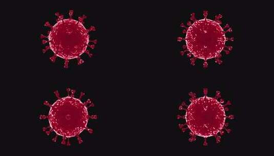 冠状病毒可视化新冠肺炎V11高清在线视频素材下载