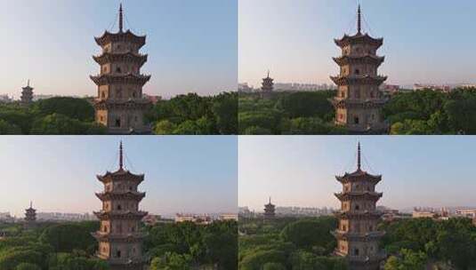 泉州开元寺，泉州西街 泉州古建筑高清在线视频素材下载