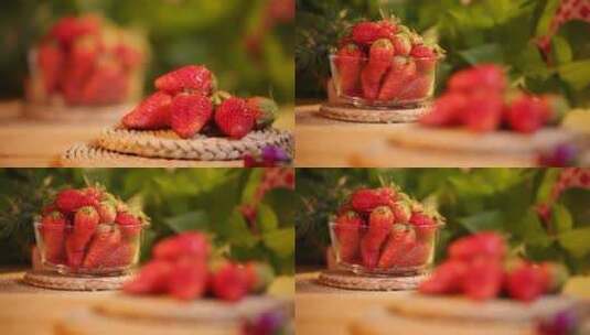水果草莓 (1)高清在线视频素材下载