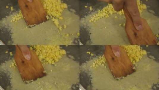 制作豌豆沙豌豆黄高清在线视频素材下载