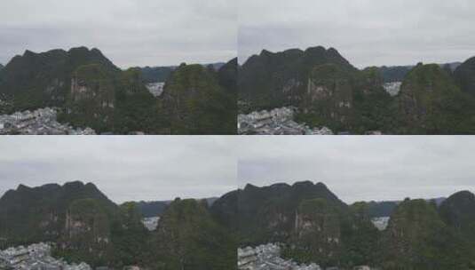 广西桂林十里画廊山水风光高清在线视频素材下载