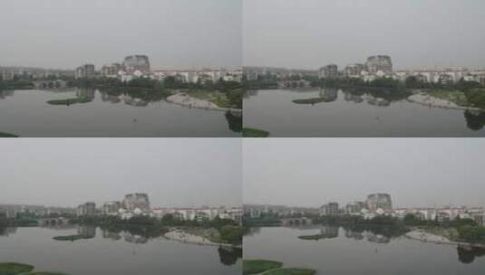 南京三江学院航拍素材高清在线视频素材下载