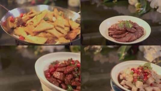 美食菜肴高清在线视频素材下载