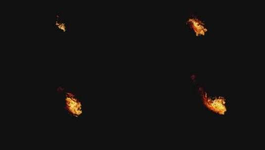 4k魔法五彩烟雾火焰特效动画视频素材138高清在线视频素材下载