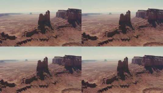 沙漠岩石景观高清在线视频素材下载