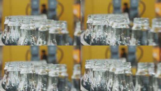 玻璃瓶制造工厂高清在线视频素材下载