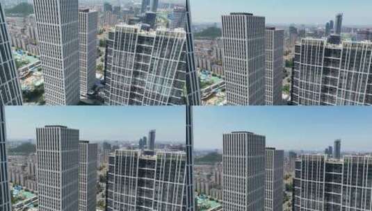 城市高楼无人机视频高清在线视频素材下载