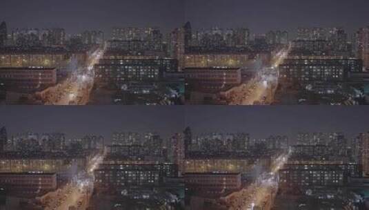 城市夜景 夜景素材高清在线视频素材下载