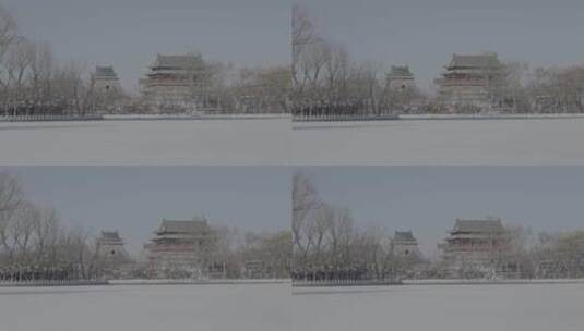 北京冬天 冬日暖阳 胡同生活高清在线视频素材下载