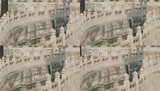 北京故宫博物院金水河护城河特写高清在线视频素材下载