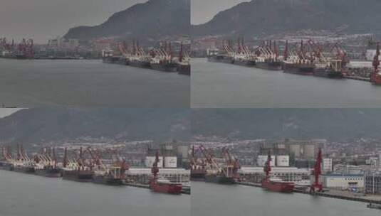青岛海棠码头高清在线视频素材下载