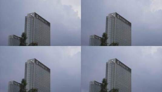 2023广州海珠琶洲保利国际广场高清在线视频素材下载