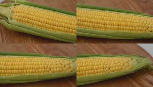 玉米实拍 新鲜玉米高清在线视频素材下载