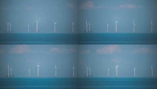 风力发电、绿色清洁能源高清在线视频素材下载