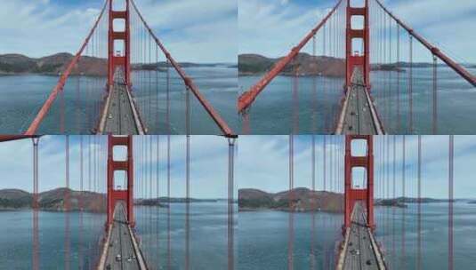 旧金山金门大桥高清在线视频素材下载