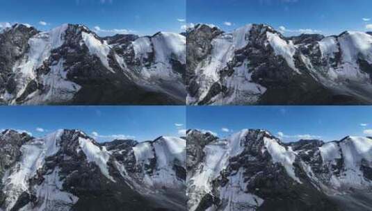 新疆天山雪山高清在线视频素材下载
