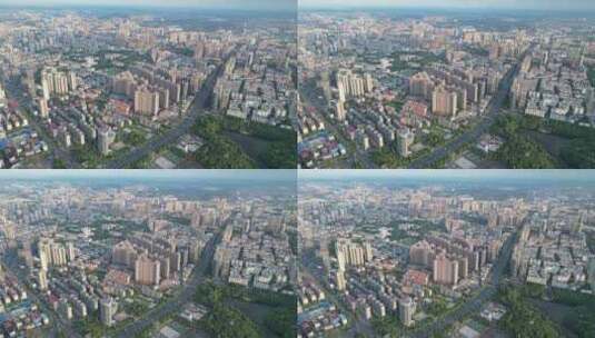 衡阳城区航拍高清在线视频素材下载