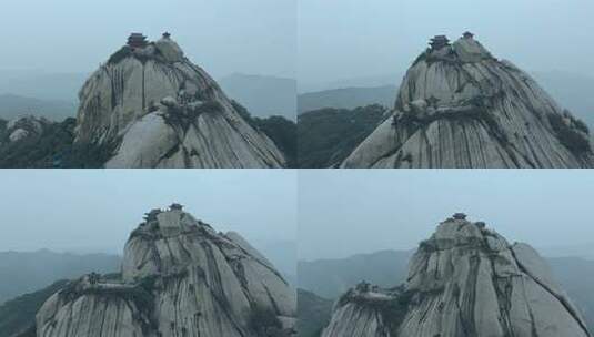 航拍驻马店泌阳铜山风景区高清在线视频素材下载