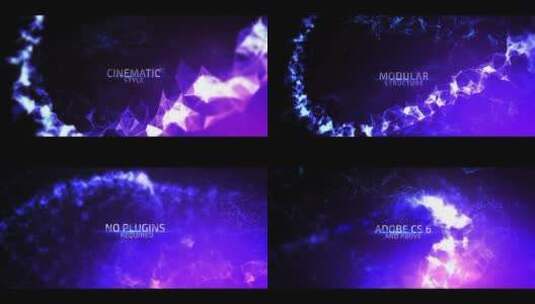 美丽梦幻神奇的宇宙奇幻电影预告片广告促销活动AE模板高清AE视频素材下载