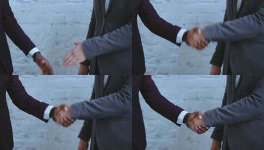 商务签约 合作握手高清在线视频素材下载