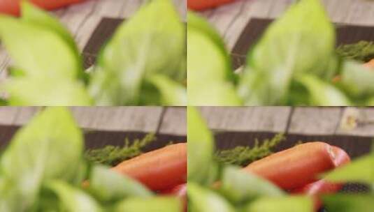 圆白菜包菜蔬菜高清在线视频素材下载