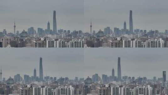 上海天际线高清在线视频素材下载