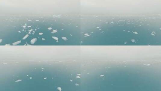 破冰船海面航行POV视角高清在线视频素材下载
