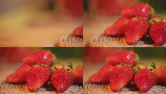 水果草莓 (2)高清在线视频素材下载