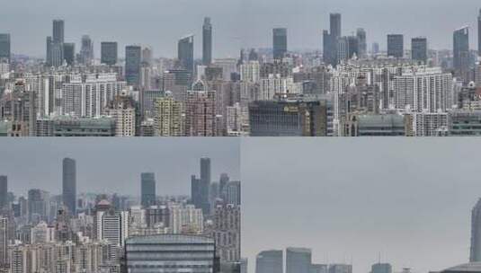 上海陆家嘴外滩金融大厦万国建筑风景黄浦江高清在线视频素材下载