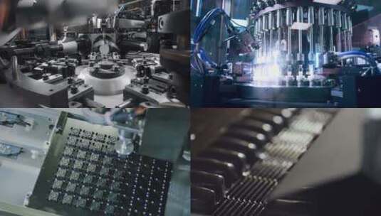 【合集】自动化工业生产线生产商品高清在线视频素材下载
