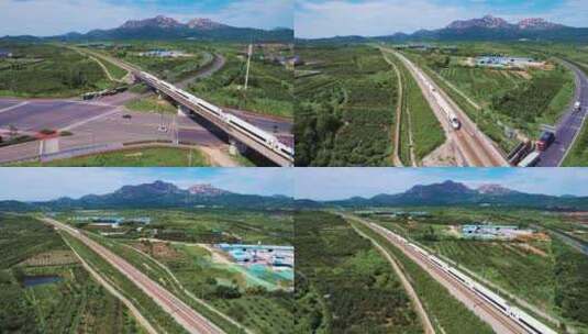 中国高铁 铁路交通高清在线视频素材下载