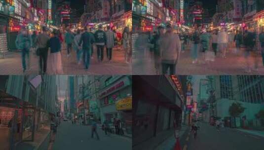 韩国街头高清在线视频素材下载