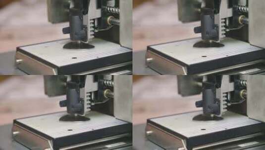 机器人和自动化3D打印机生成由计算机强加高清在线视频素材下载