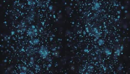 蓝色泡泡不规则移动星系动画背景高清在线视频素材下载