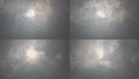 阳光太阳云层遮挡延时高清在线视频素材下载