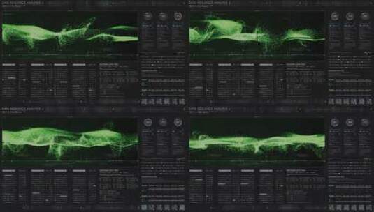 数据序列分析HUD 01高清在线视频素材下载