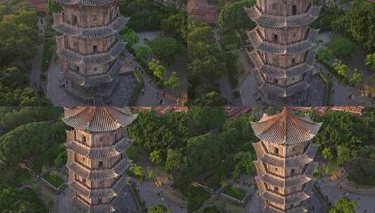 泉州开元寺，泉州西街 泉州古建筑高清在线视频素材下载