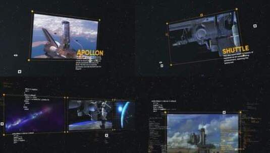 现代科学技术幻灯片图文展示AE模板高清AE视频素材下载