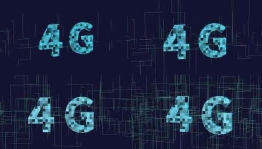 4G三维概念场景高清在线视频素材下载