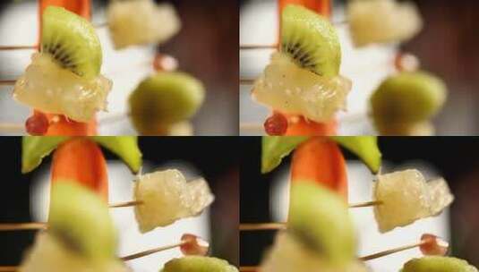 【镜头合集】水果塔花式果盘水果摆盘高清在线视频素材下载