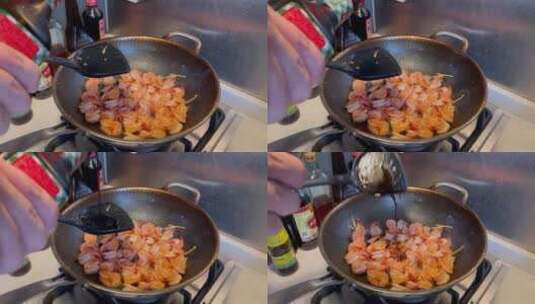 美味虾的制作高清在线视频素材下载