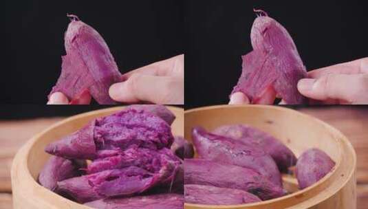沙地紫薯高清在线视频素材下载