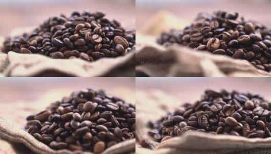 咖啡豆咖啡豆种植丰收种咖啡豆高清在线视频素材下载