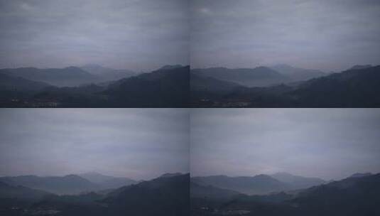 山，清晨，延时4K高清在线视频素材下载